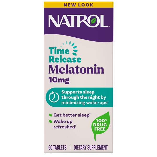 Advanced Sleep Melatonin 10mg Tablets – 60ct