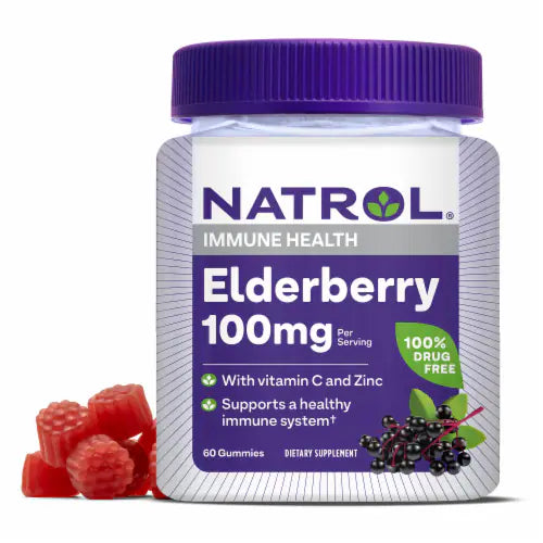 Elderberry Gummies 100mg – 60ct