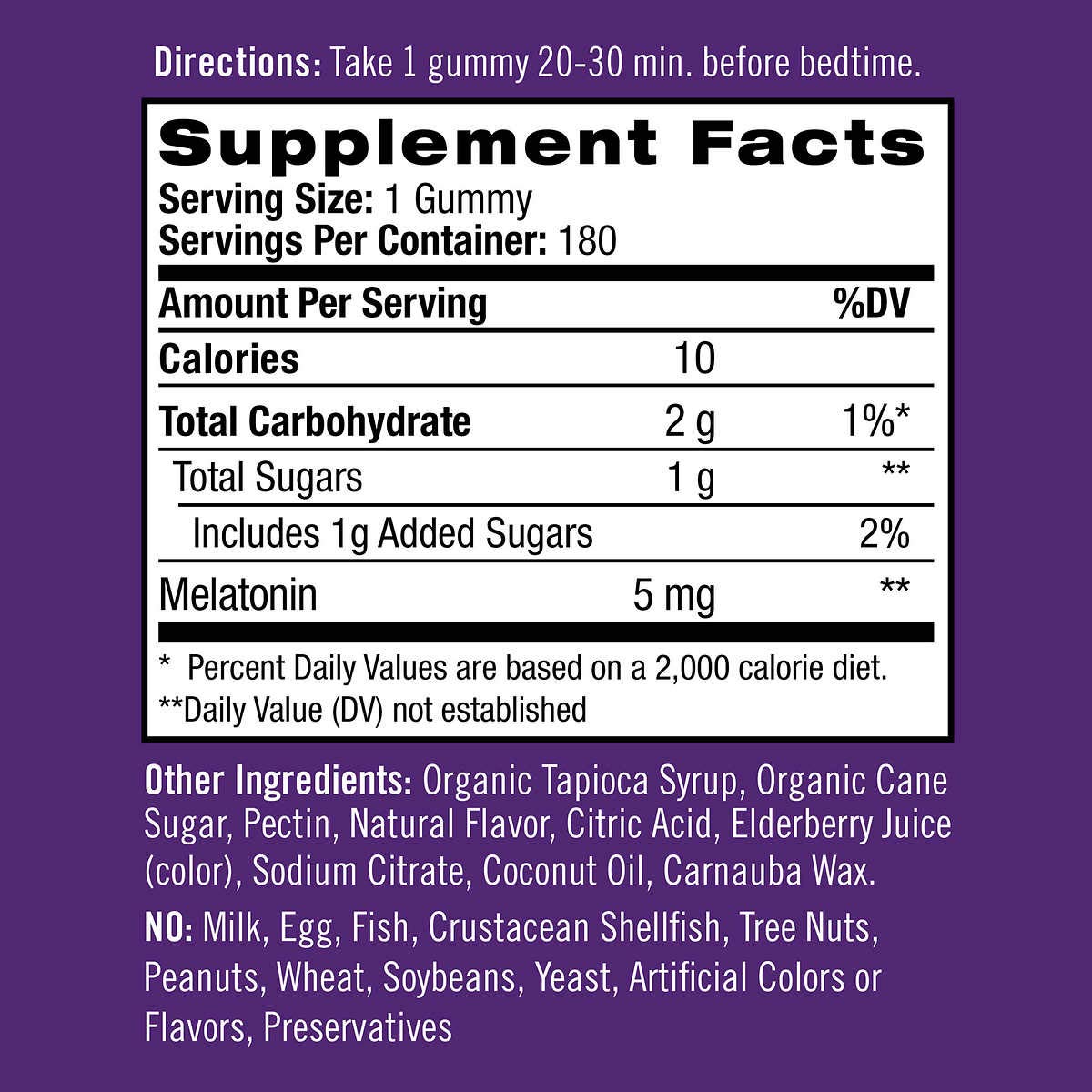 Melatonin 5mg Gummies – Strawberry – 60ct alternate view