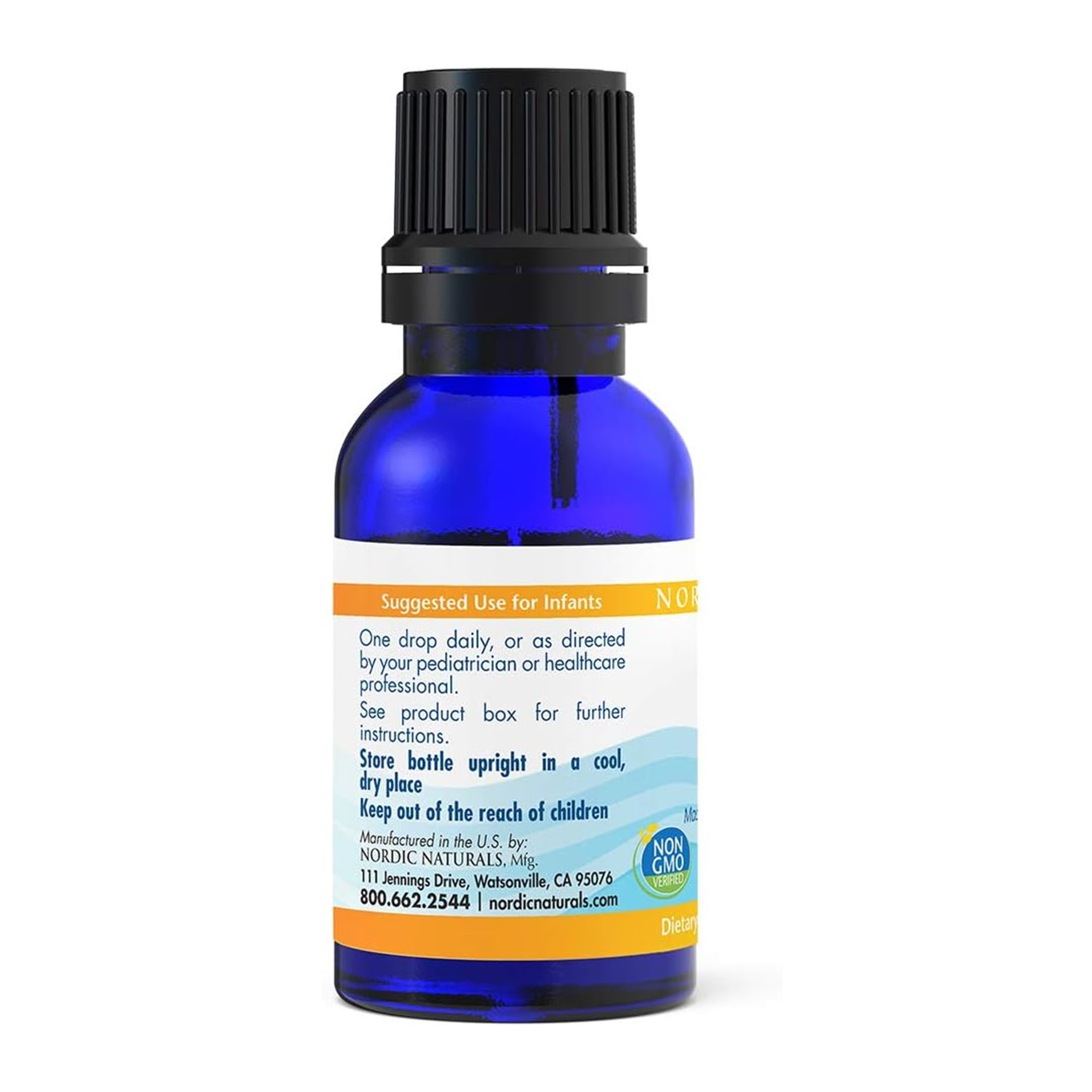 Baby's Vitamin D3 Drops – 400 IU – 0.37oz alternate view