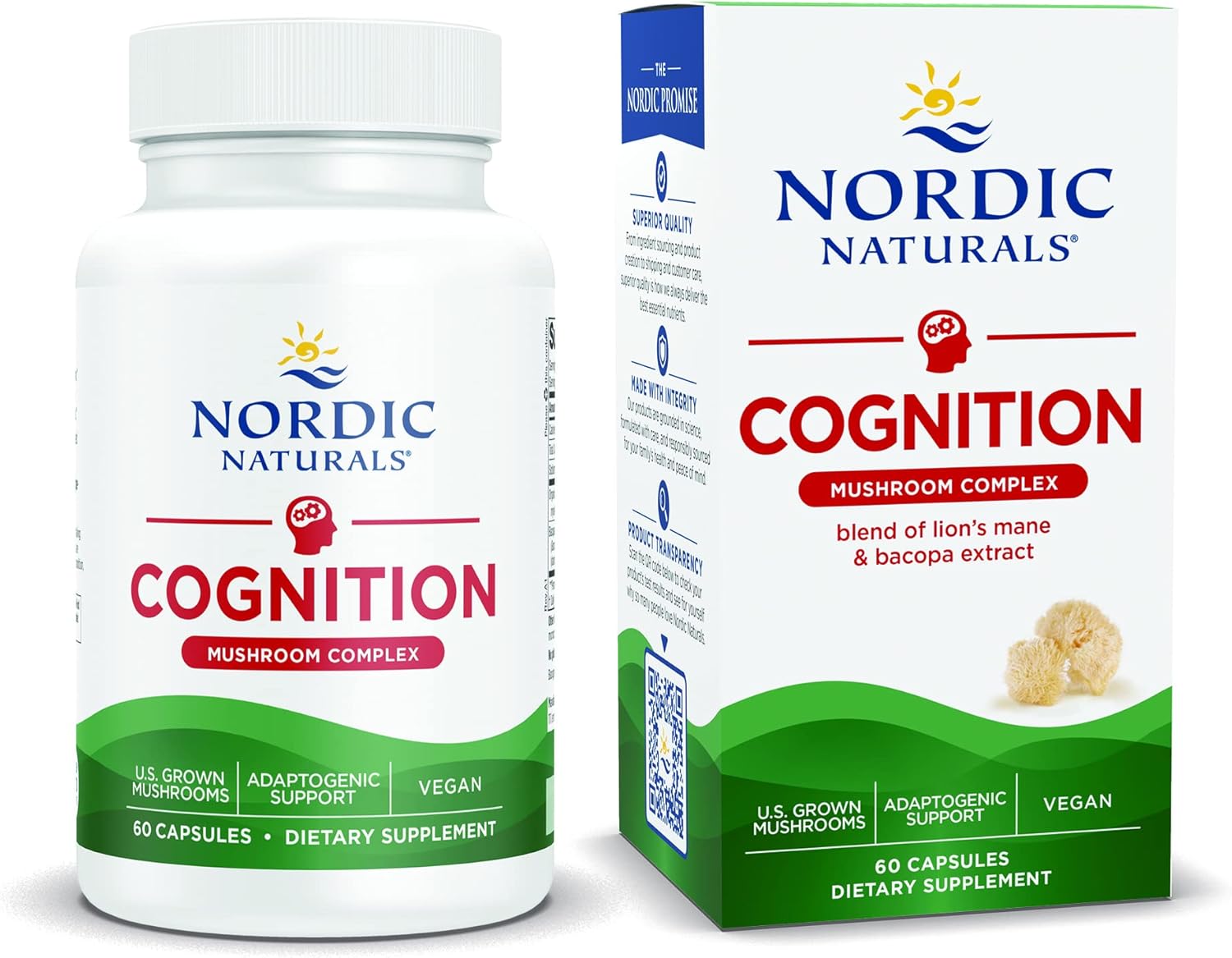 Cognition Mushroom Complex – 60 Capsules alternate view