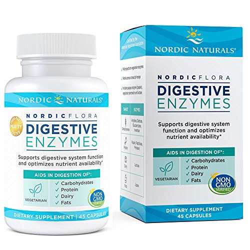 Nordic Flora Digestive Enzymes – 45 Capsules