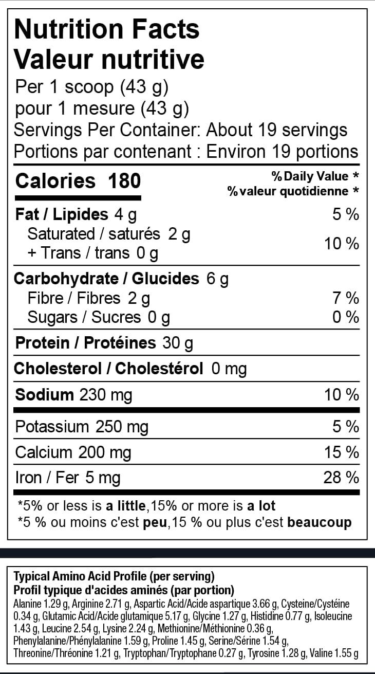 Sport Protein Powder – Peanut Butter – 21.1oz alternate view