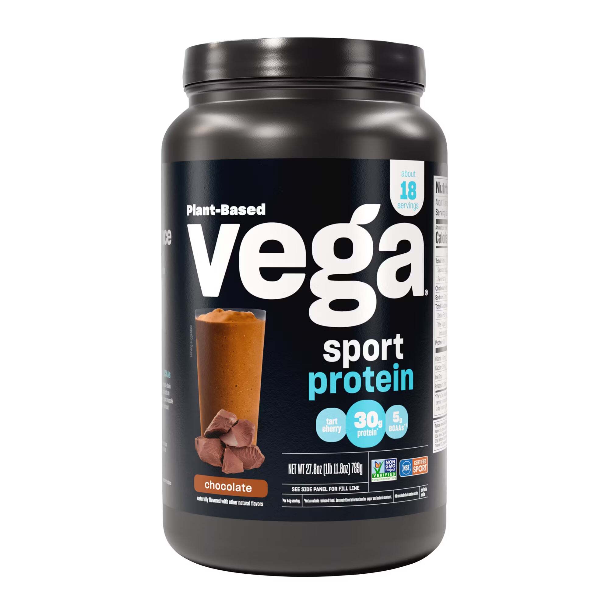 Sport Protein Powder – Chocolate – 27.8oz