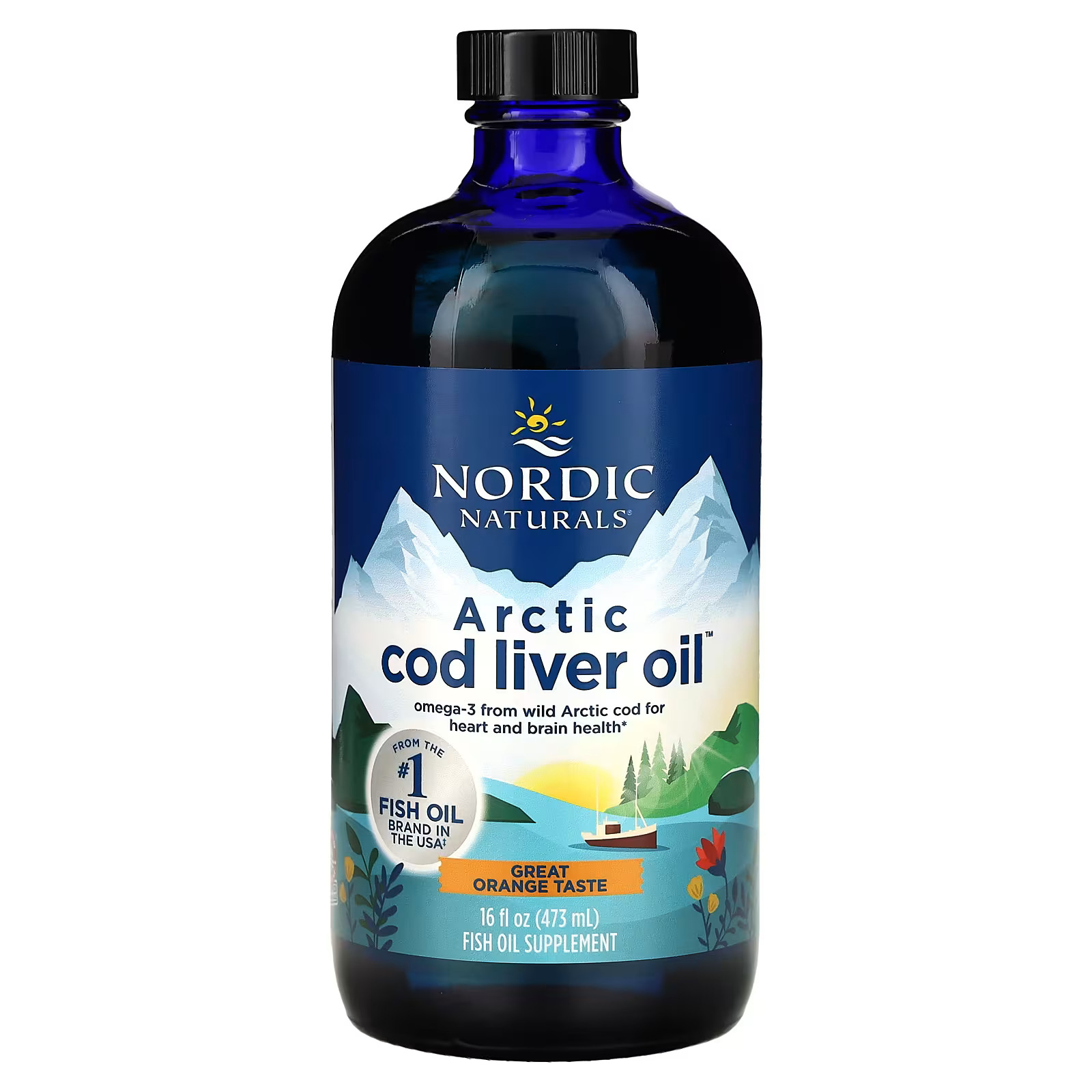 Arctic Cod Liver Oil – Orange – 473ml