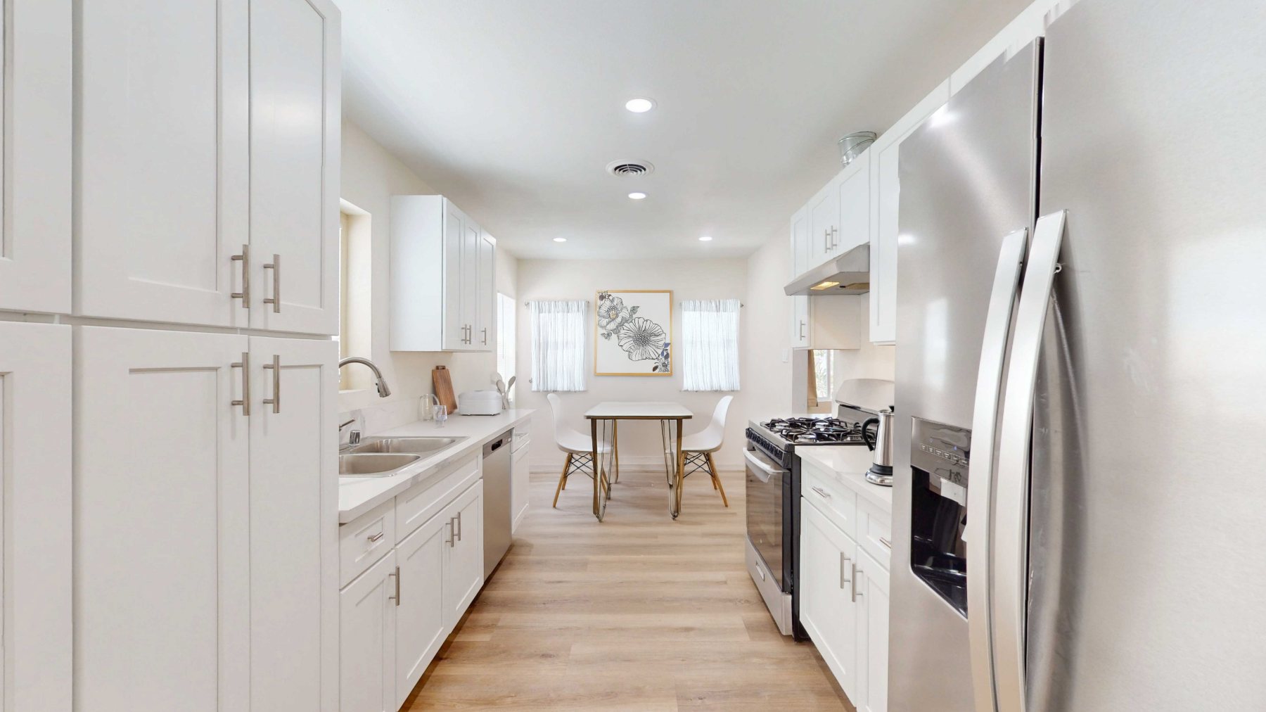 The fully equipped kitchen in an Anchor of Hope home