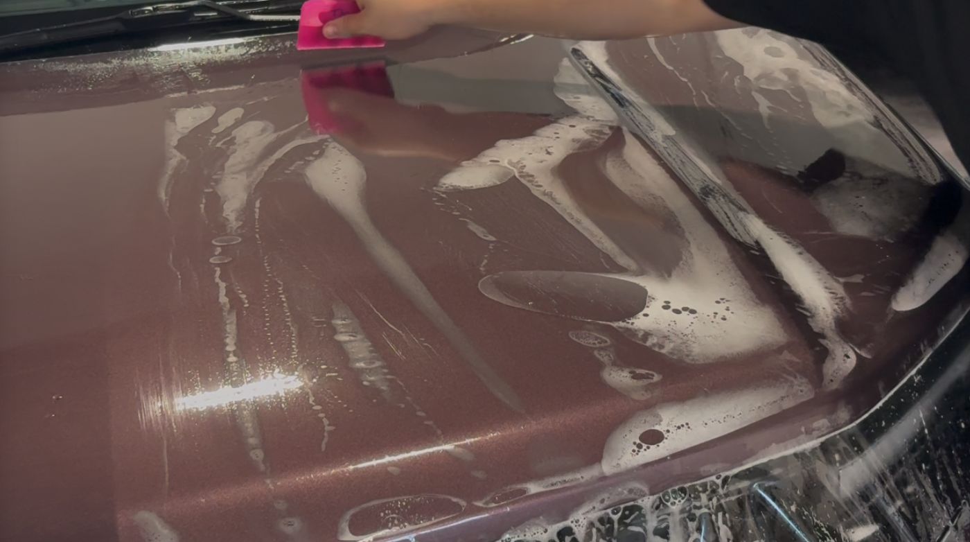 2025 Chevrolet Traverse RS after window tint and paint protection film at Mission Tint