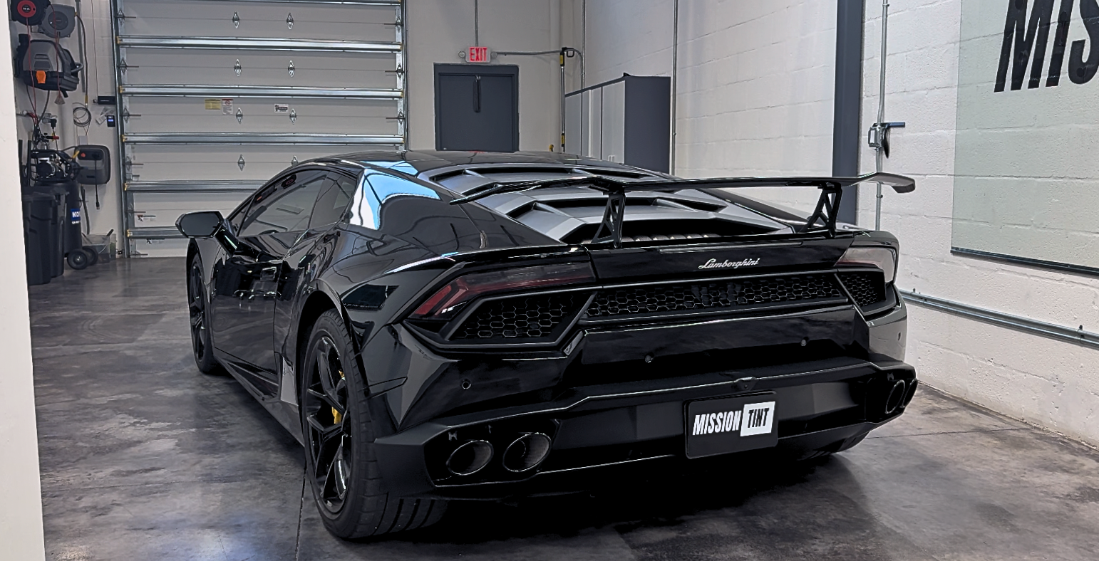 2018 Lamborghini Huracan detail after paint protection film