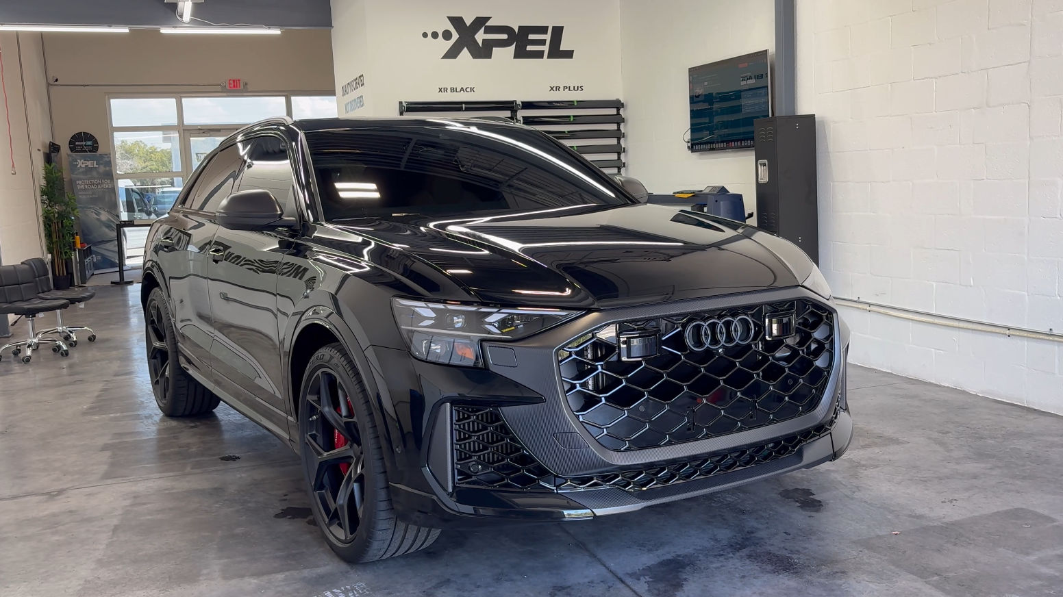 2026 Audi RSQ8 Performance after XPEL paint protection film at Mission Tint