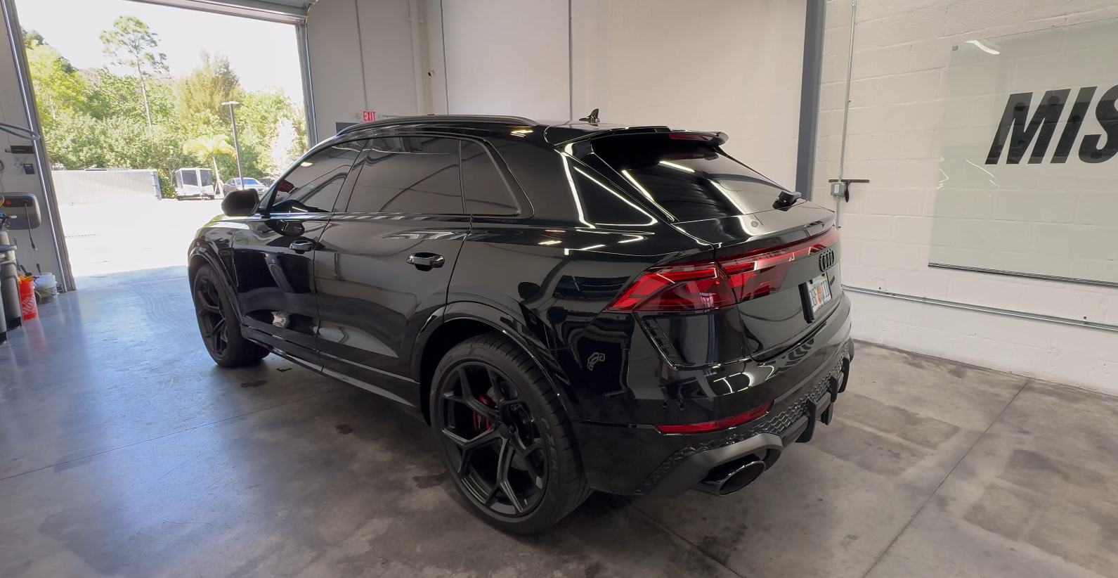 2026 Audi RS Q8 detail after full paint protection film