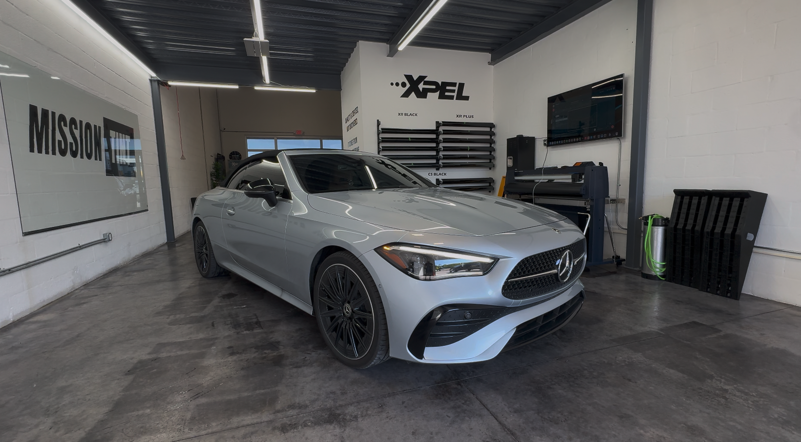 2026 Mercedes-Benz CLE 300 after XPEL XR Prime ceramic window tint at Mission Tint