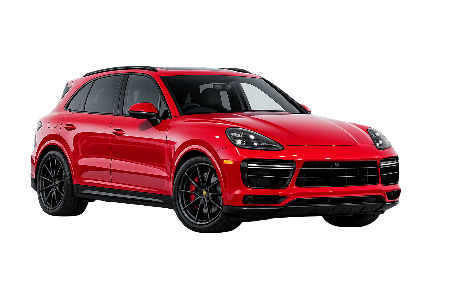 Ceramic coated vehicle