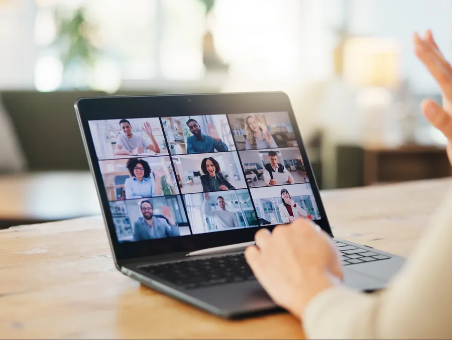 A supervision session held over telehealth