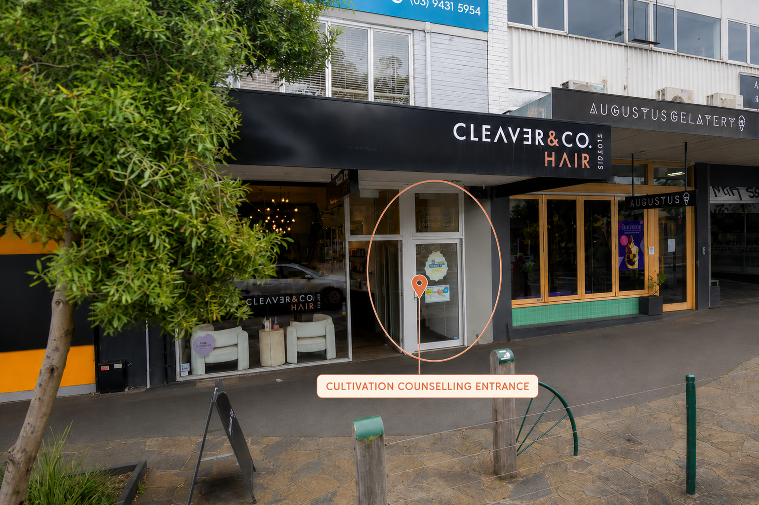 The Cultivation Counselling clinic on Main Road, Eltham