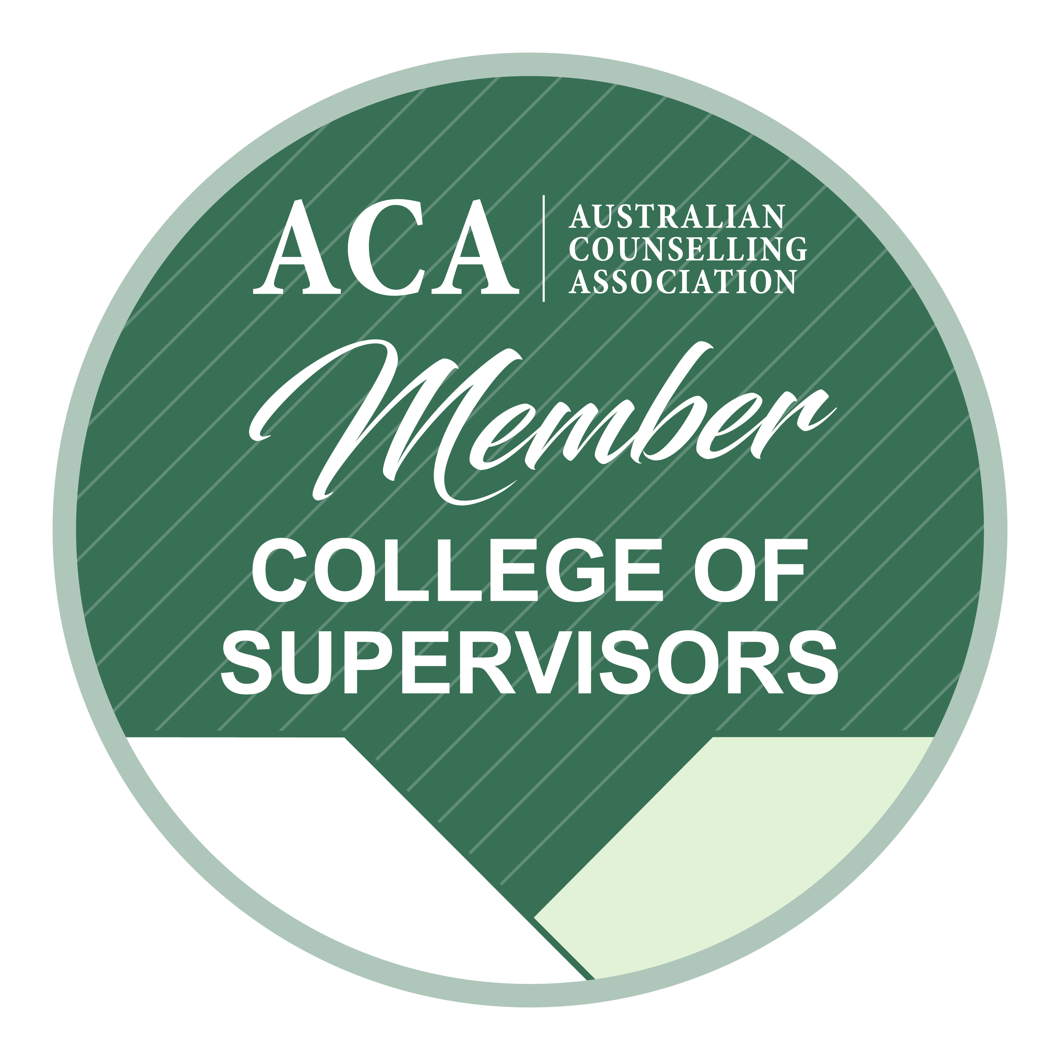 ACA College of Supervisors member