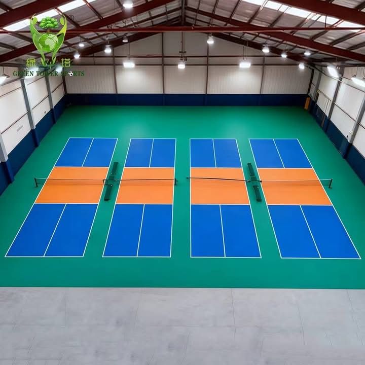 Multi-court indoor install