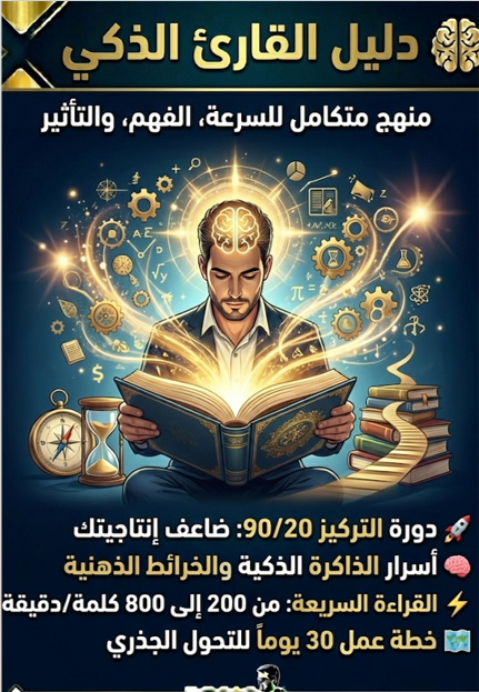 غلاف دليل القارئ الذكي