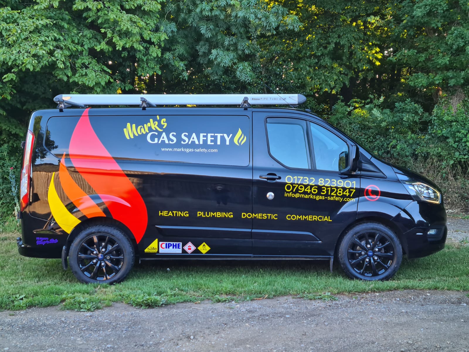 Mark's Gas Safety van
