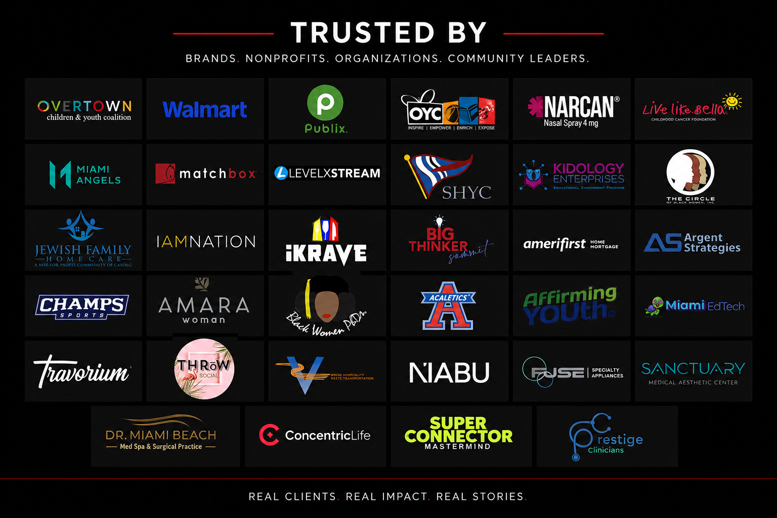 Organizations that trust Kri8ed Media Group