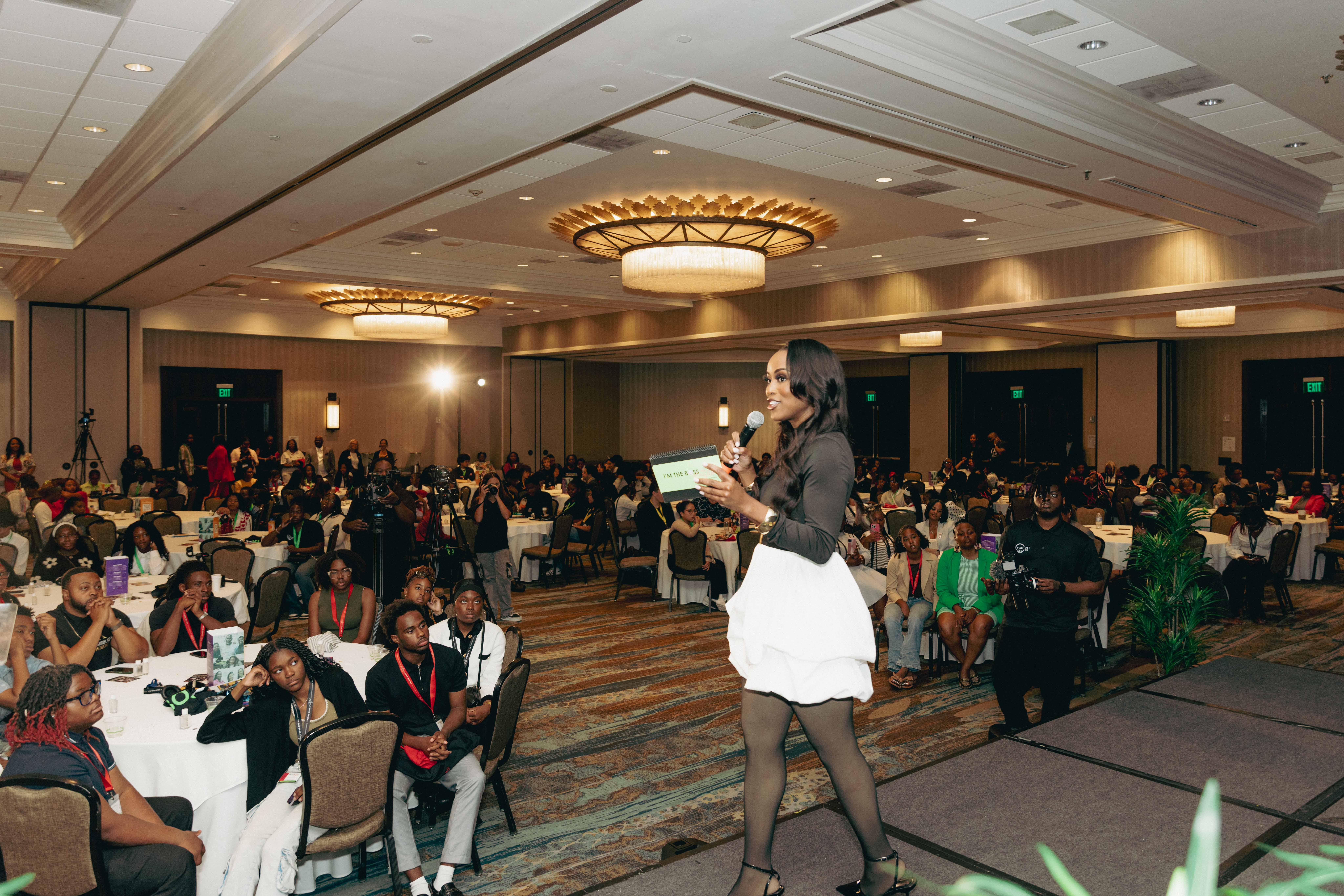 Conference speaker photography