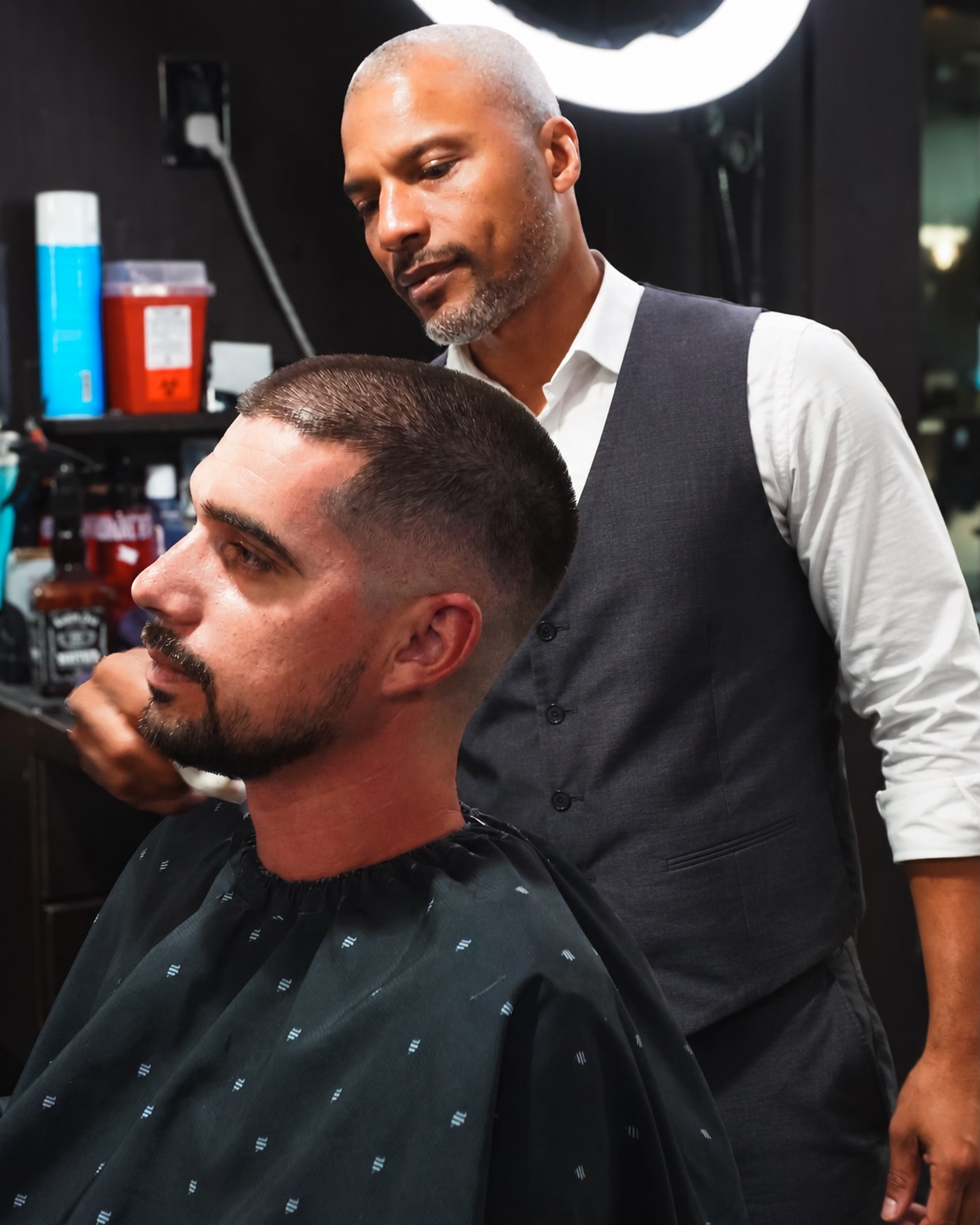 ManCave barbershop interior