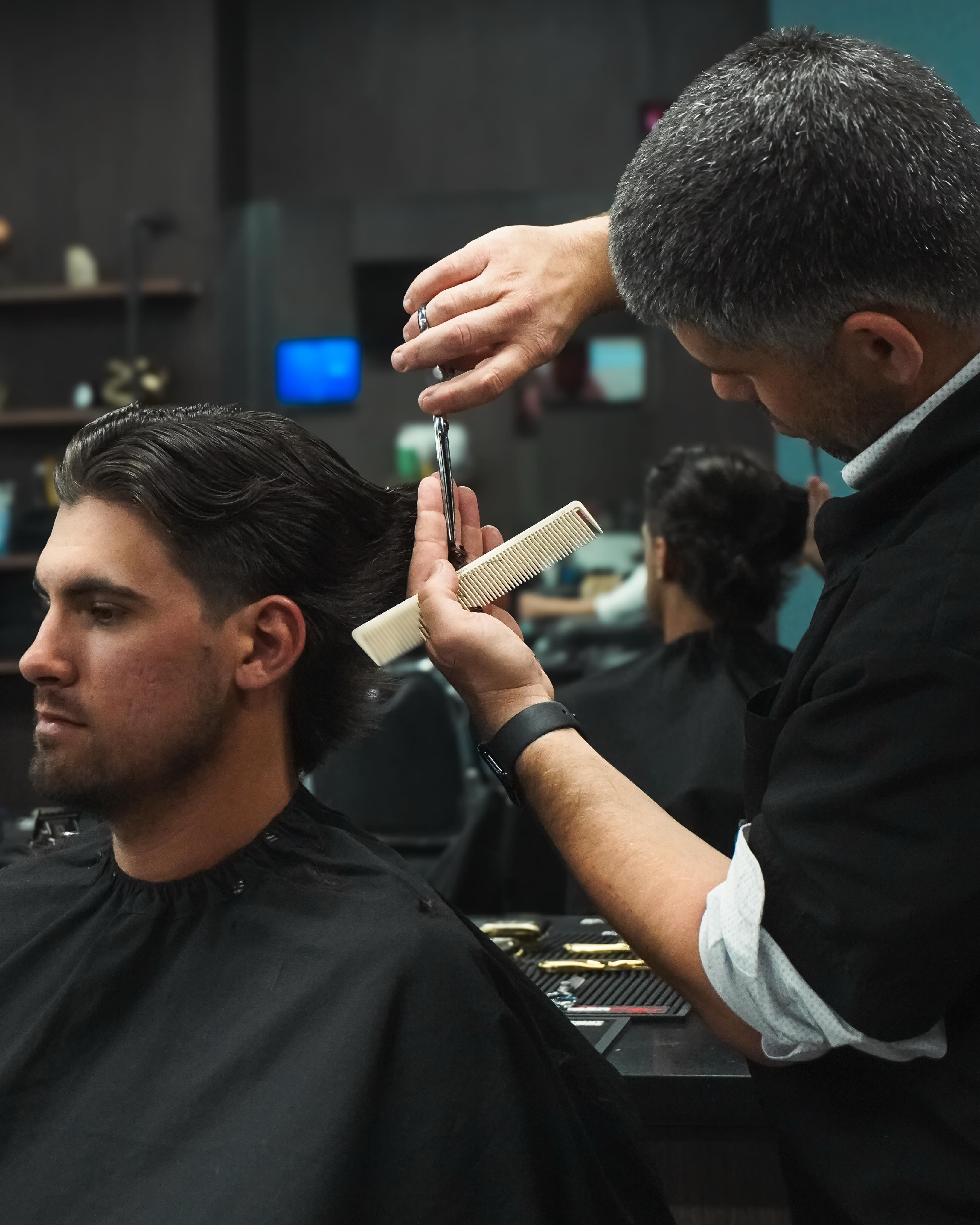ManCave barbershop interior