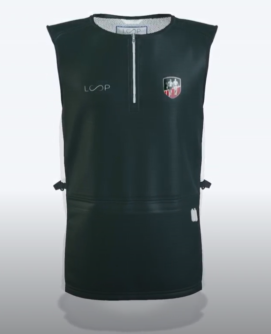 InfinityLoop Zephyr caddie bib