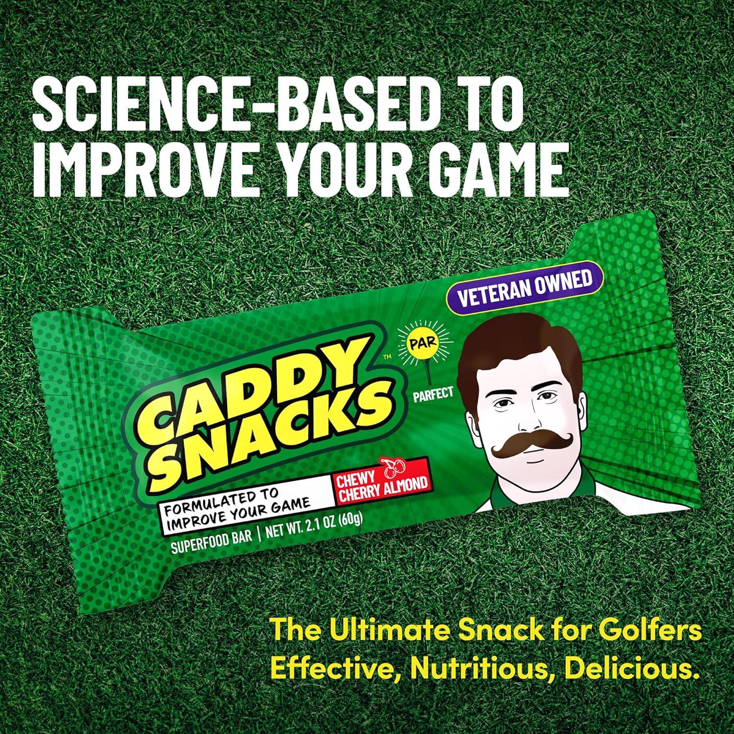 Caddy Snacks On-course nutrition pack, 12 bars