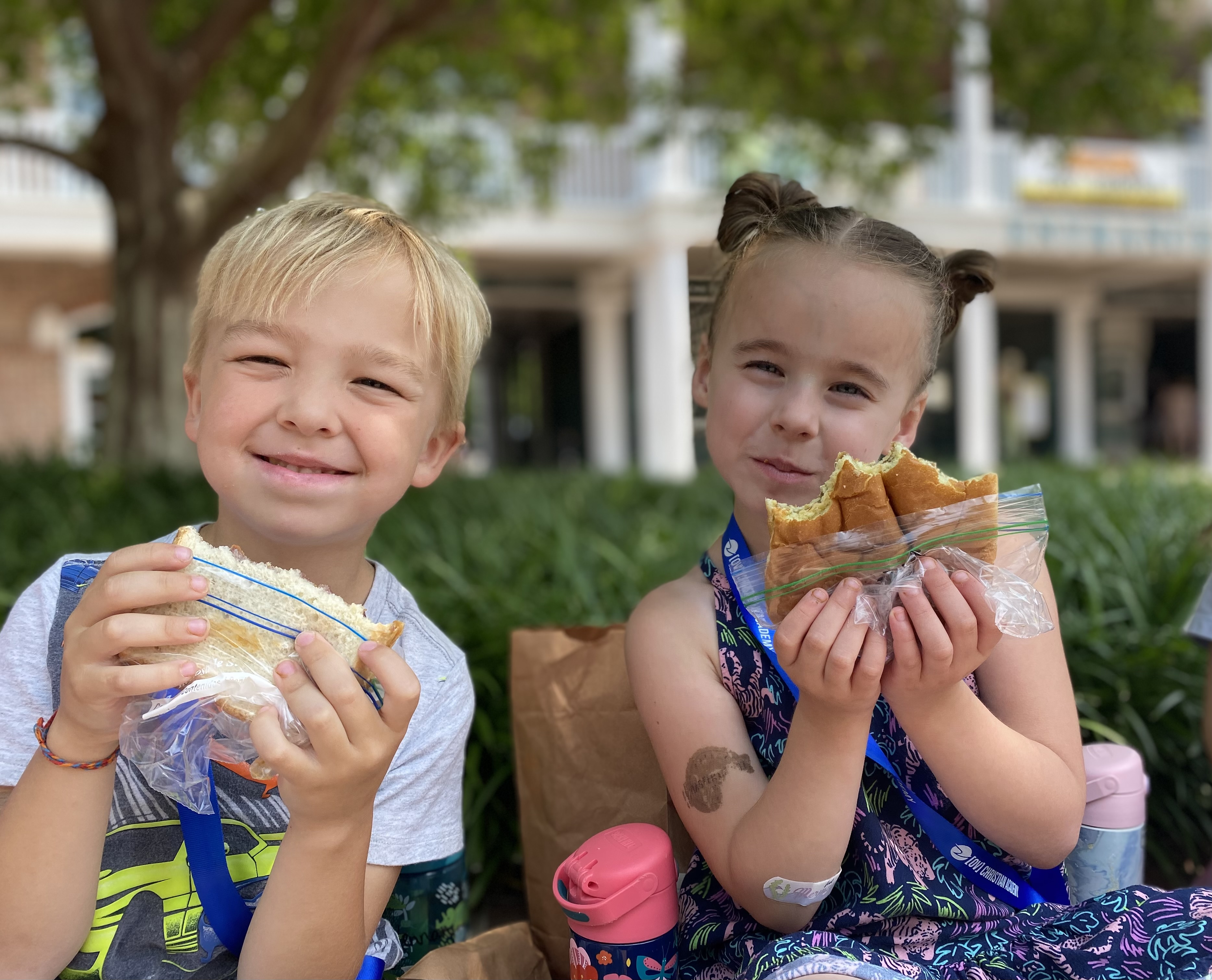 OVCA students happy at school