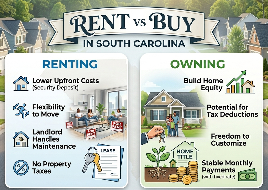 rent vs buy south carolina