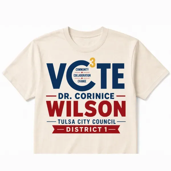 Dr. Corinice Wilson campaign T-shirt