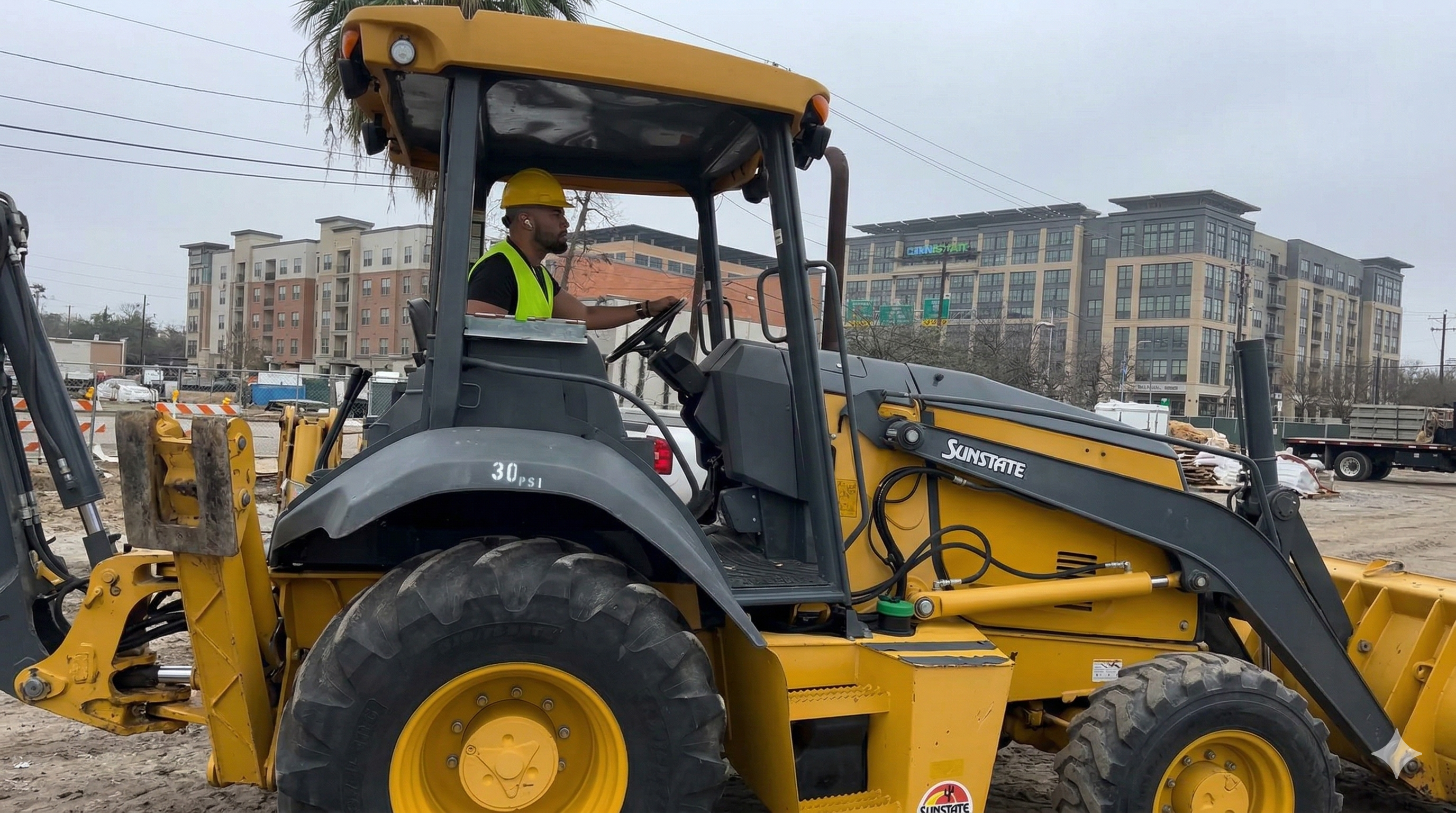 GroundWorks excavators at work