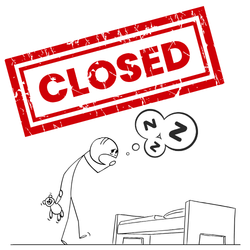 Closed Wednesday, March 18th