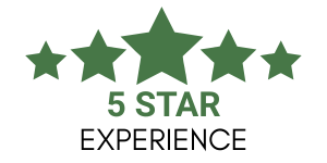 5 star experience badge