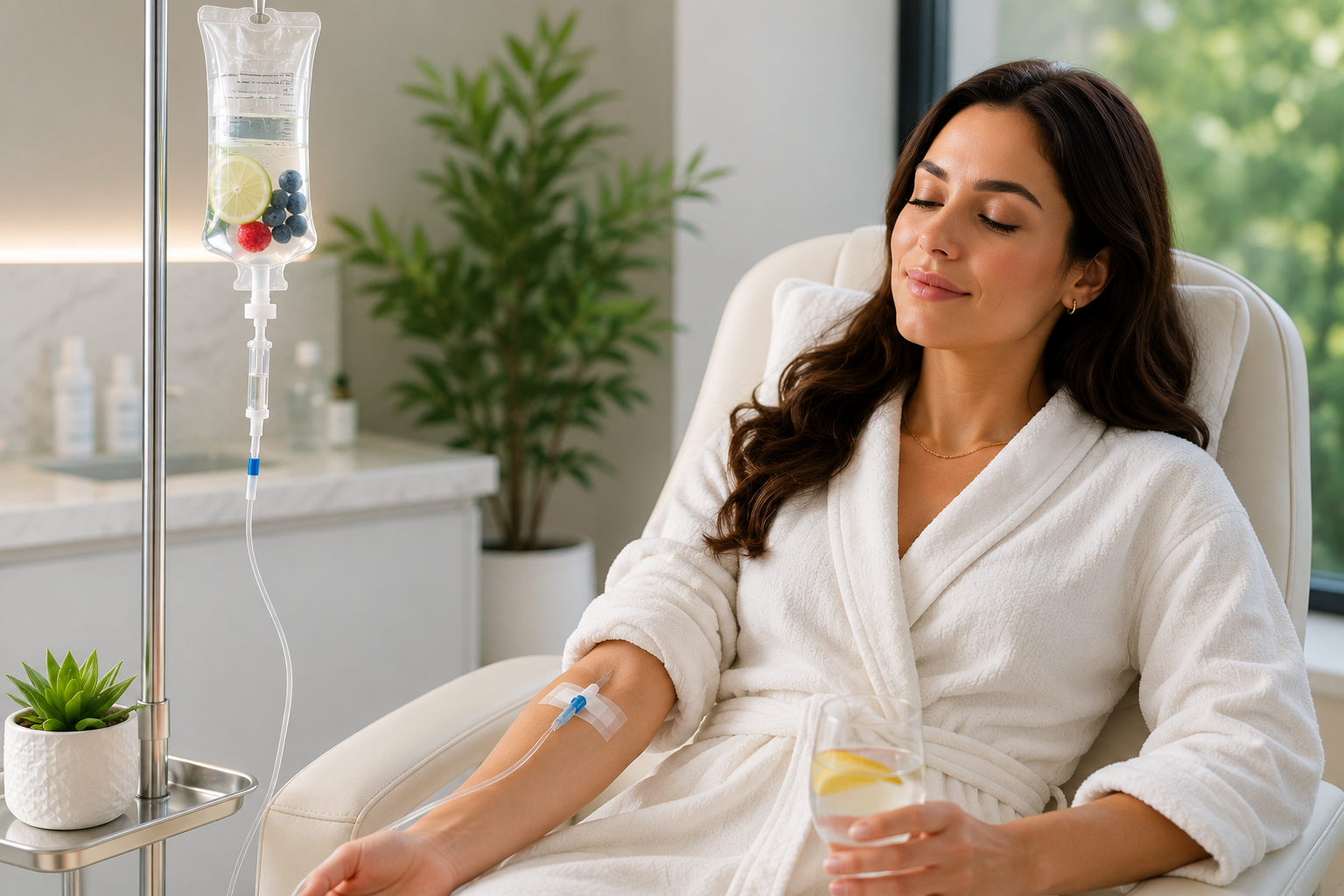 Professional aesthetic treatment at Aesthoria Med Spa