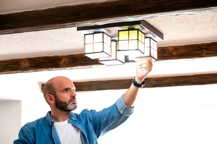 Roofing and home protection illustration representing roof installation, repair, and maintenance services.