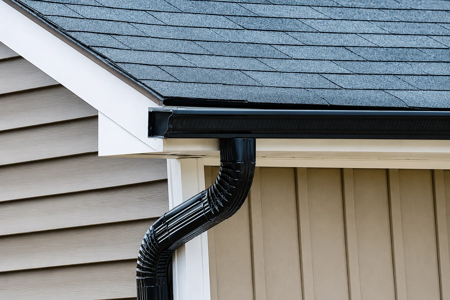 Roofing process graphic