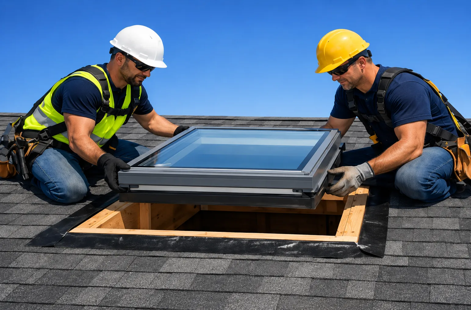 Roofing materials used for installation