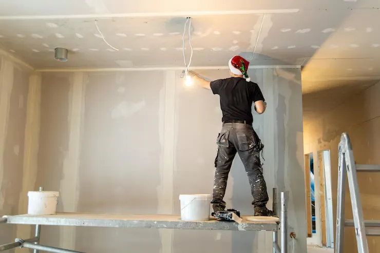 Roofing service icon