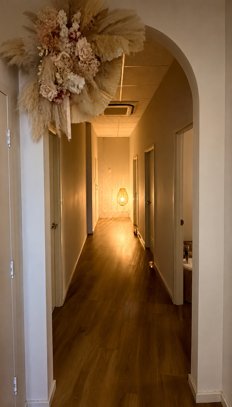 Calm treatment space at Glow Skin and Spa