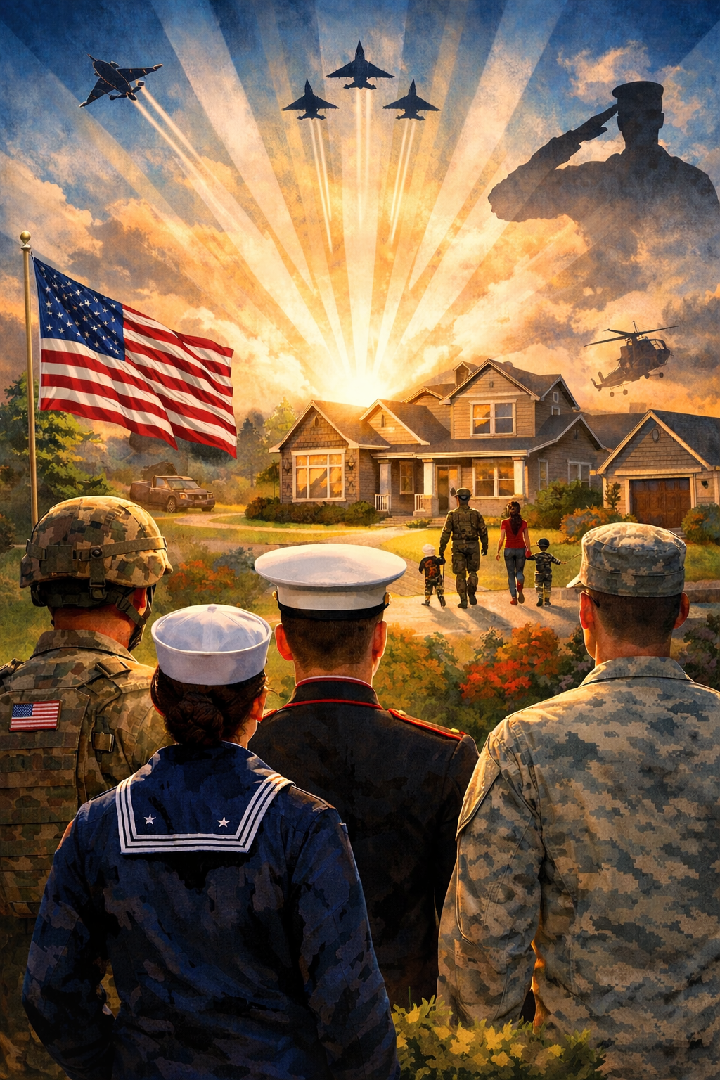 Veterans looking toward their future home