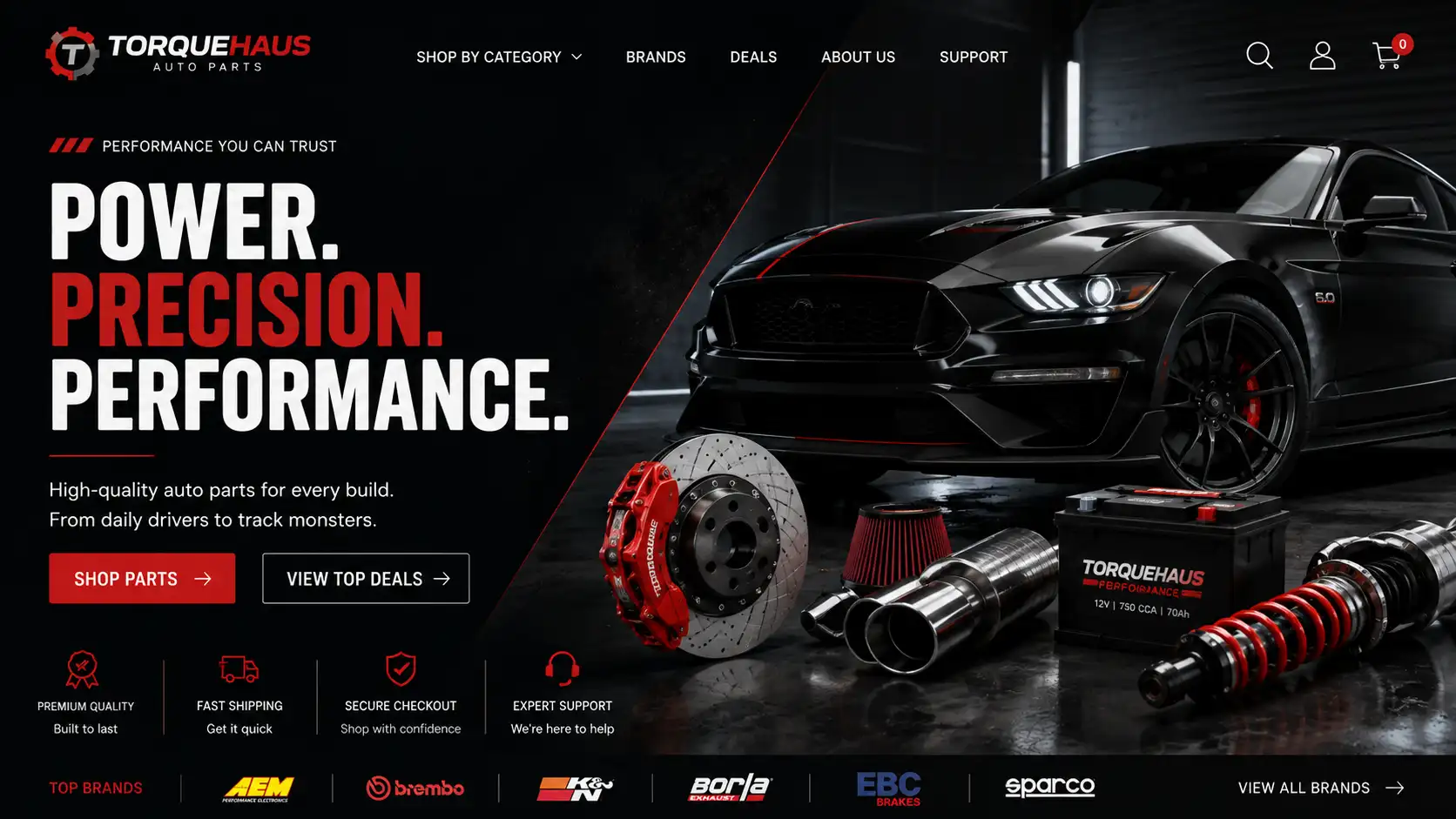 Automotive Website