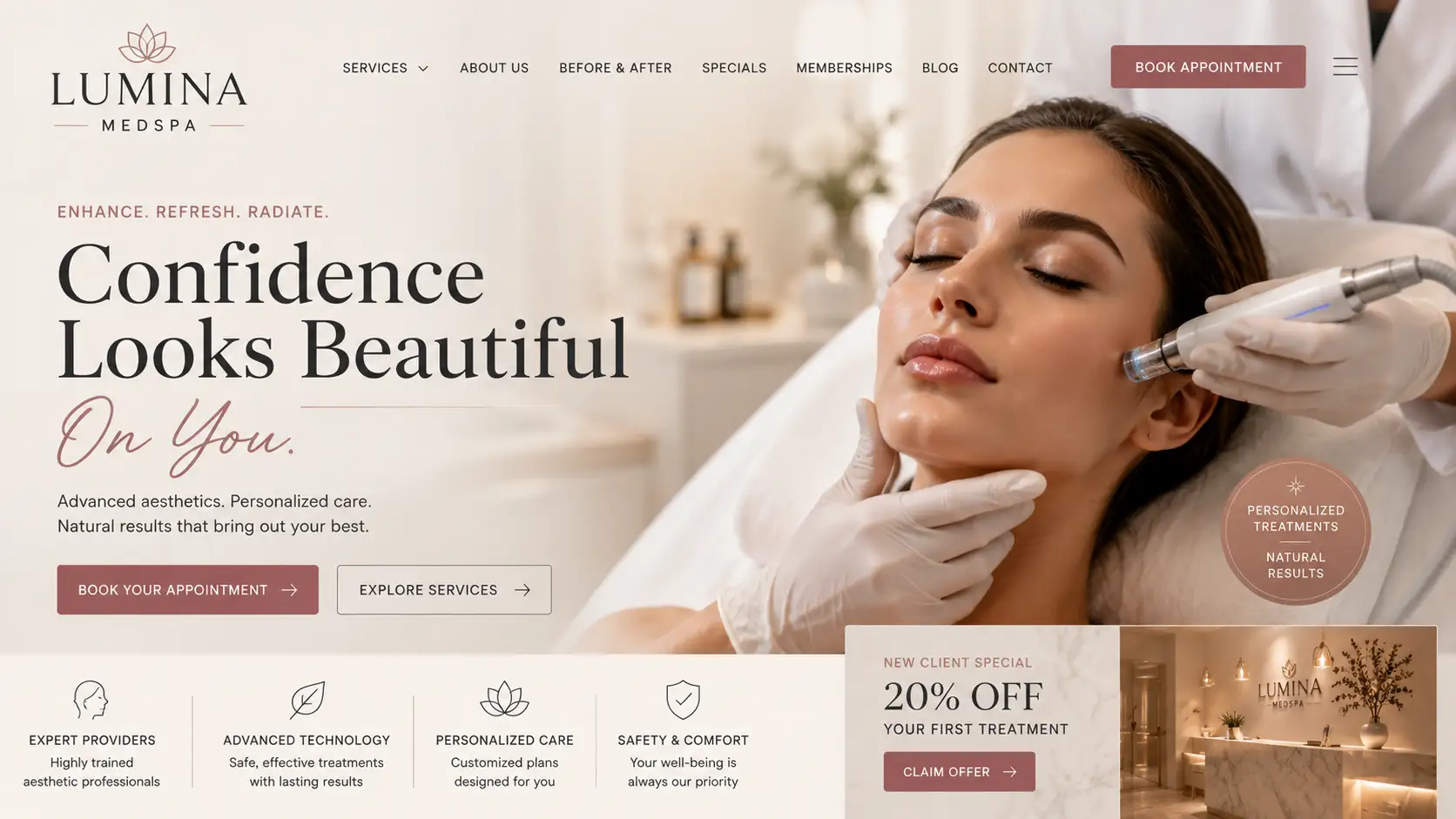 Medspa Website