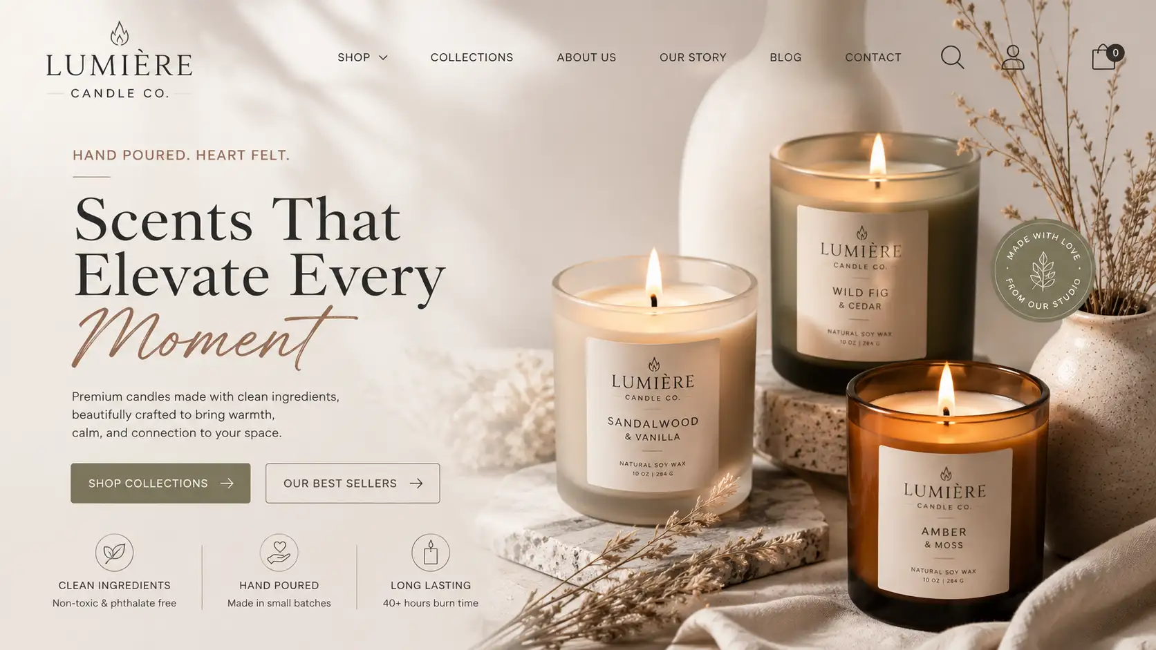 Candle Website