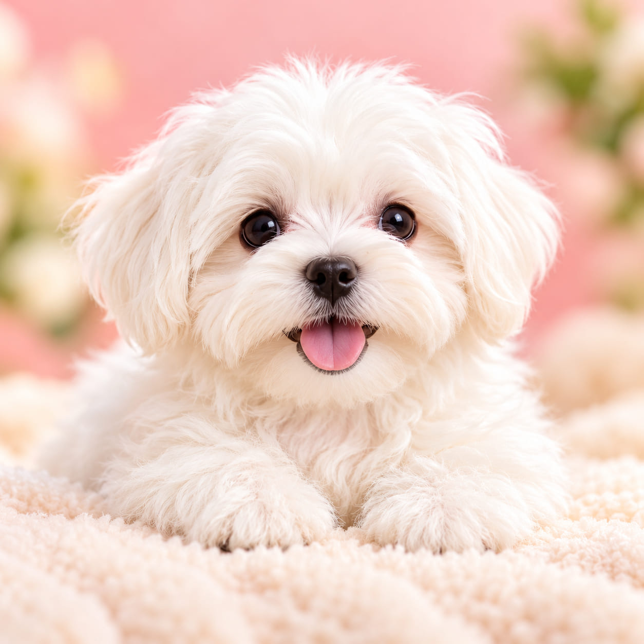 White Maltese puppy