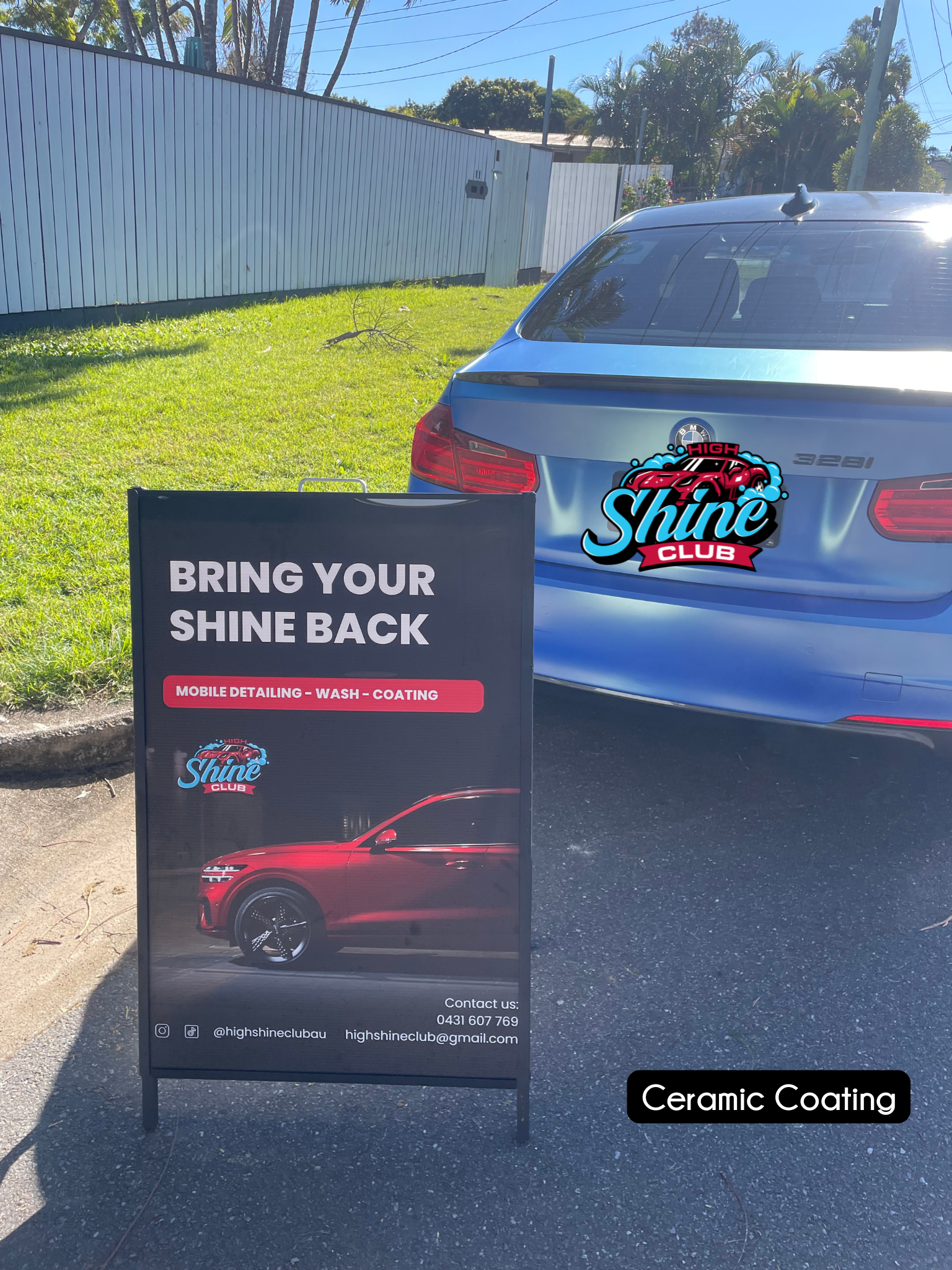 Ceramic coating Brisbane result — High Shine Club