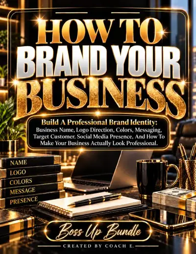 How To Brand Your Business ebook cover