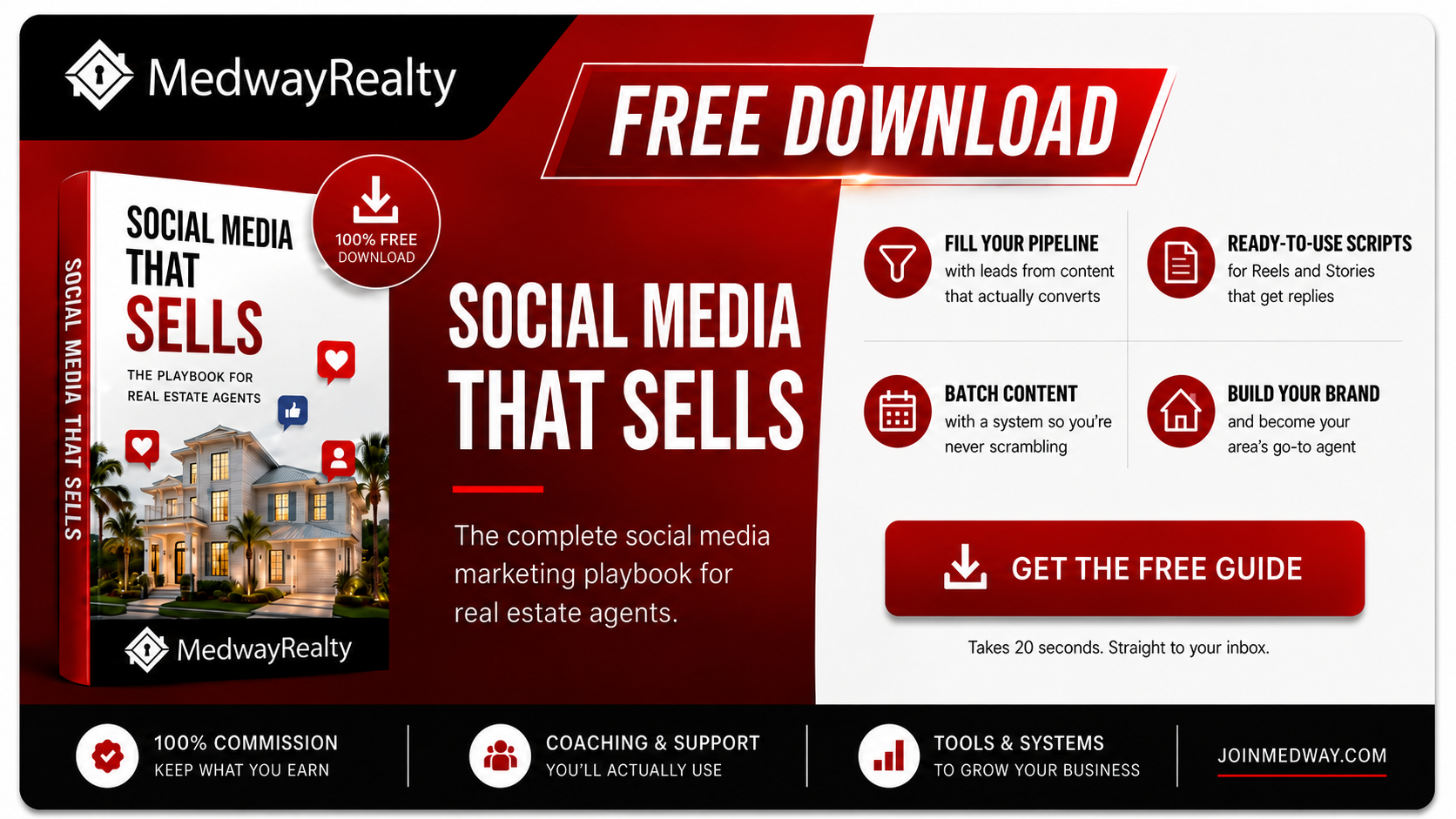 Social Media That Sells — free playbook for real estate agents