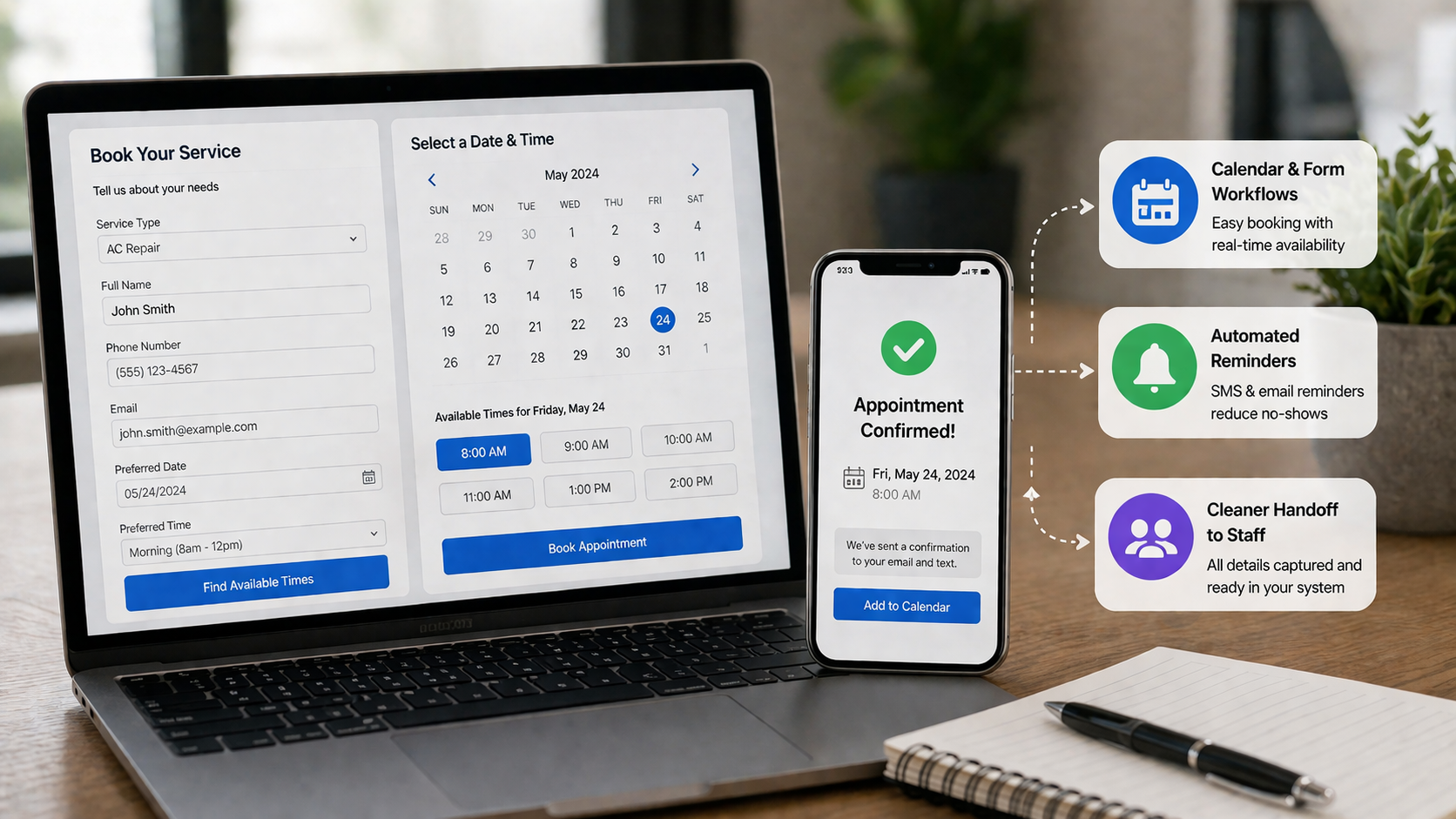 Booking Automation