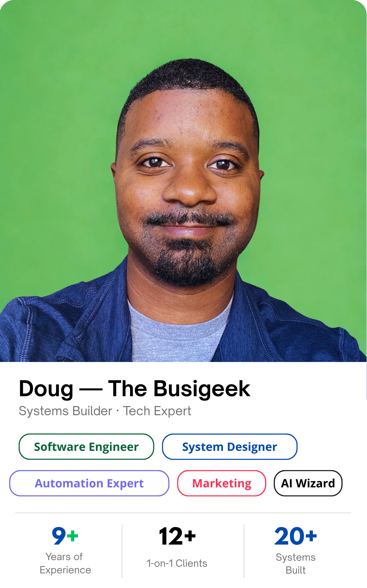 Douglas A. Skinner, founder of Busigeek
